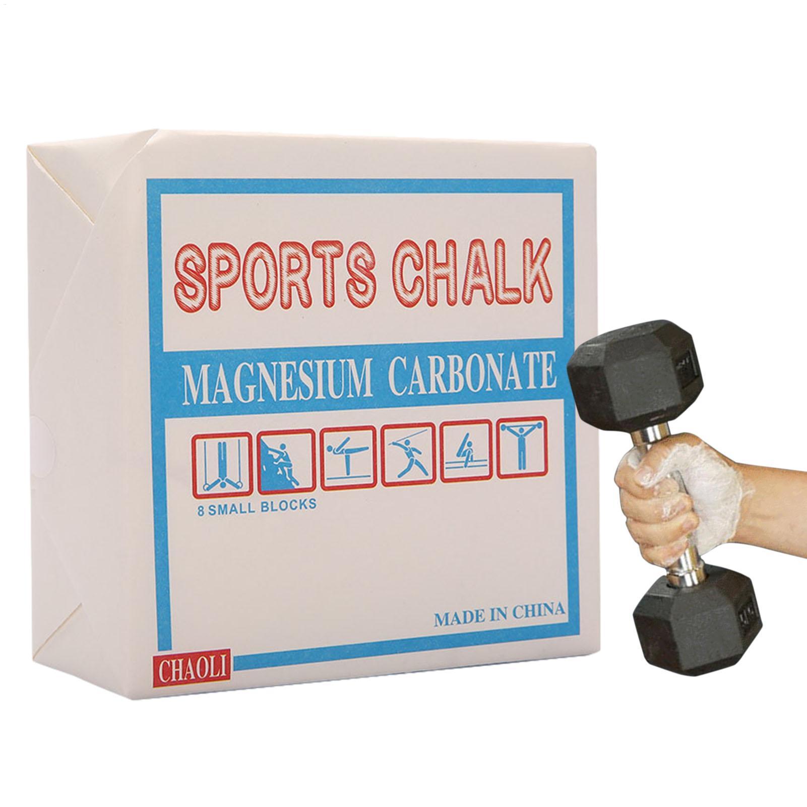 Gym Chalk Block Grip - Ağırlık Kaldırma Sporları Tebeşir Magnezyum Jimnastik