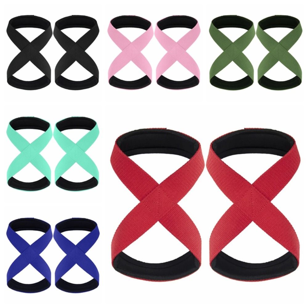 Wrist Wraps Weightlifting Support - 1 Çift Yeni Polyester Halter El