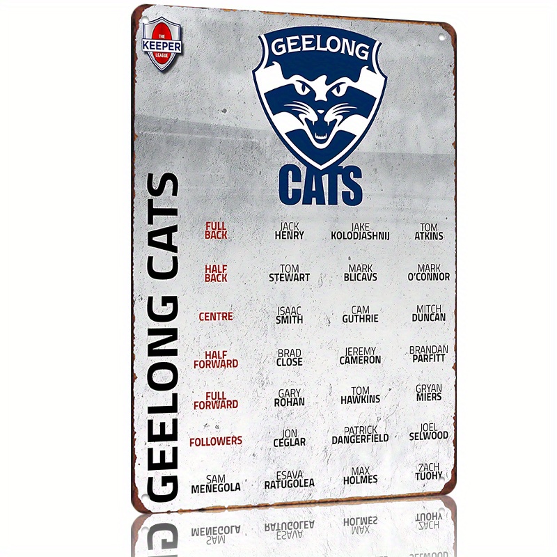 Team Sports - Geelong Cats AFL Resmi Takım Listesi