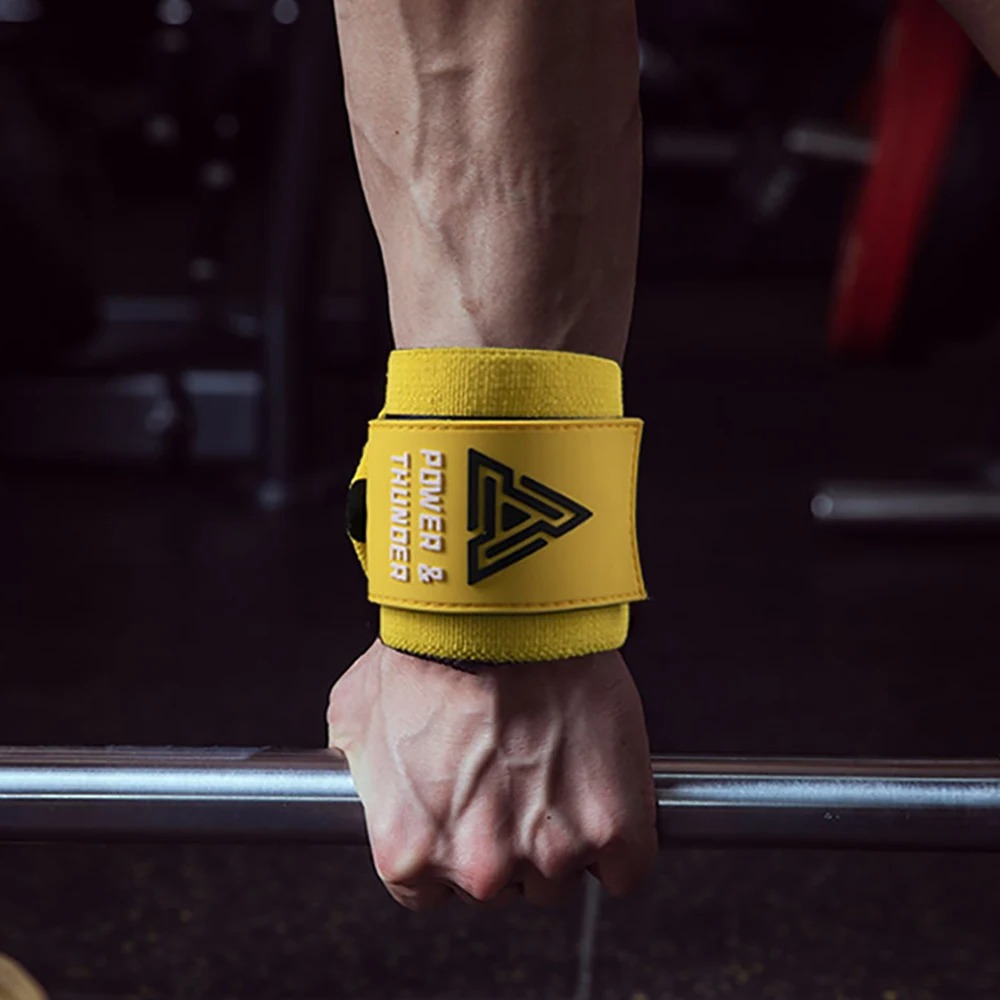 Wrist Wraps Weightlifting Support - Ağır Hizmet Tipi Ağırlık Kaldırma Bilek