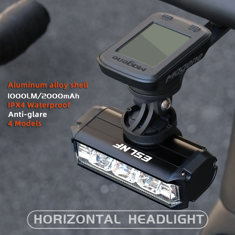 Rechargeable Bicycle Headlight 1000 Lumen - Su geçirmez 1000 Lümen Kaldırma Bisiklet