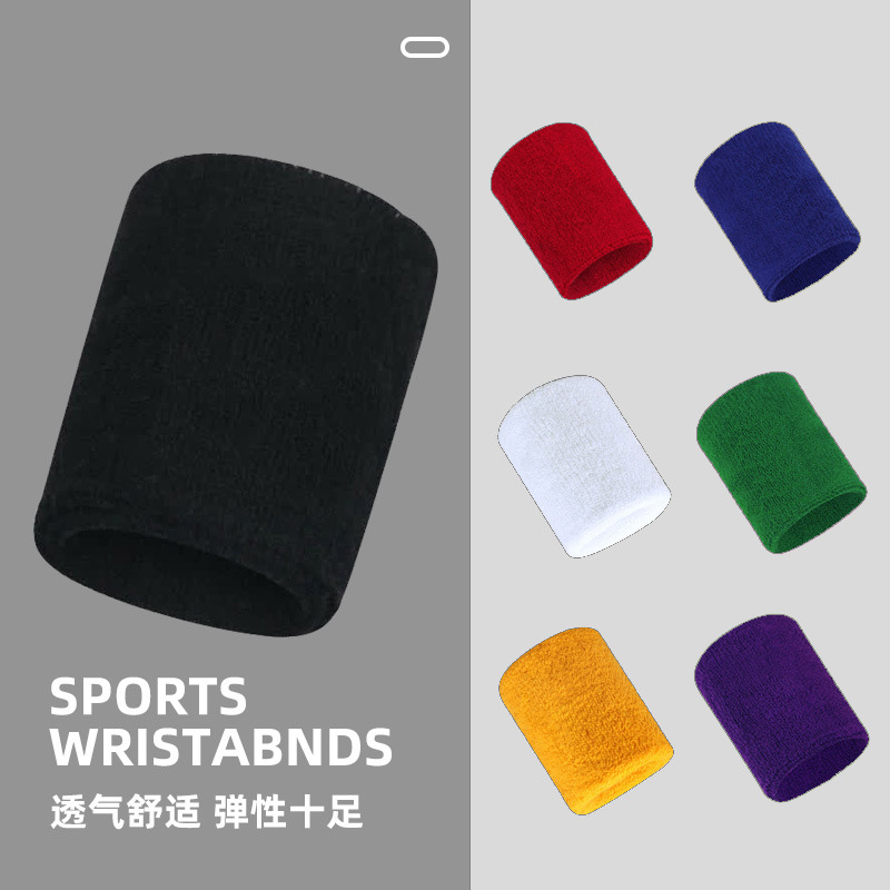 Wrist Wraps Weightlifting Support - 1 çift pamuk elastik bileklik desteği