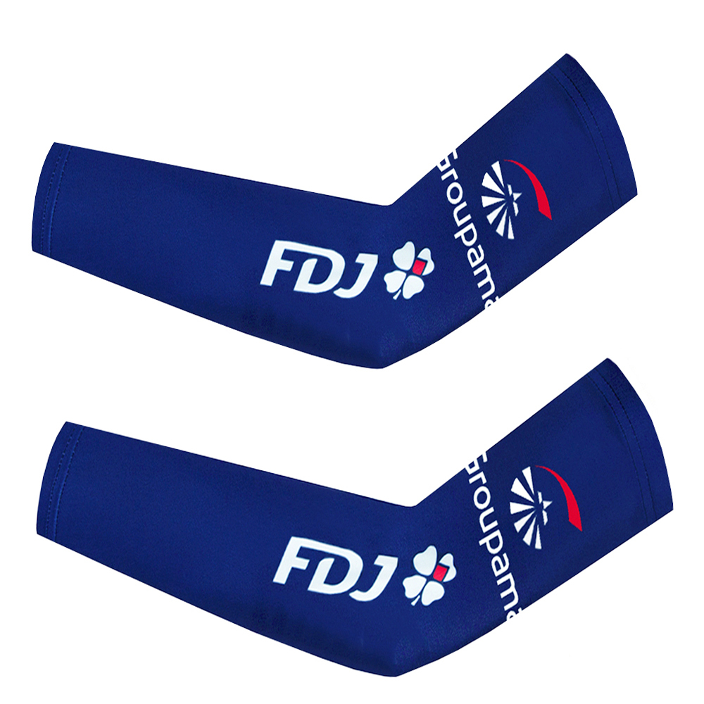 Team Sports - 2025 FDJ Grubu Bisiklet Kol Isıtıcıları