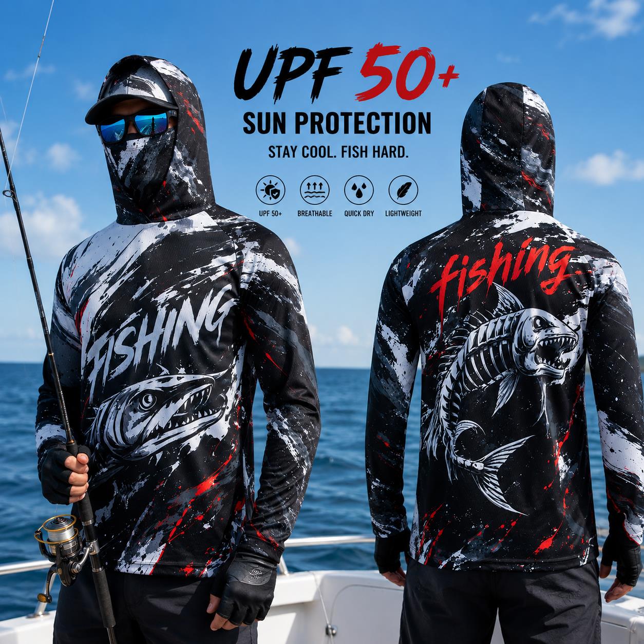 Açık Hava Güneş Korumalı Uzun  - Fishing incelemesi ve fiyatı