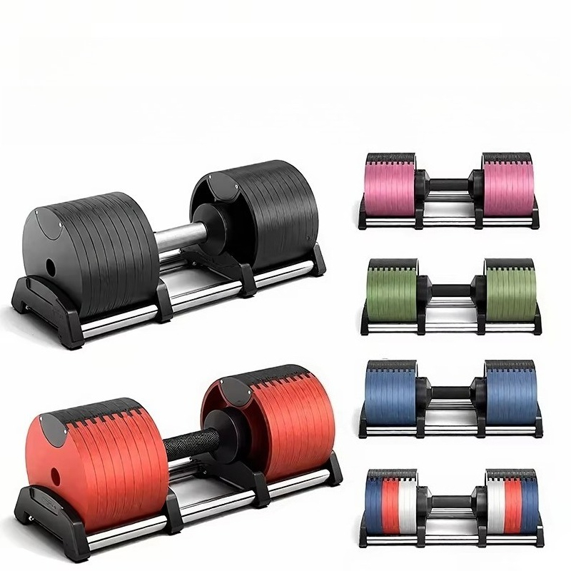 Ucuz Renkli Serbest Ağırlıklar - Adjustable Dumbbell Pair 40Kg incelemesi ve fiyatı