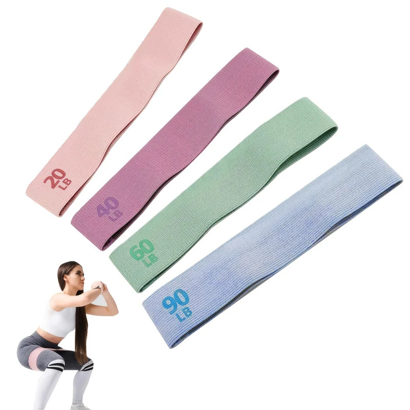 20-90LB Kumaş Elastik Bant Spo - Pilates Bar Kit With Resistance Bands incelemesi ve fiyatı