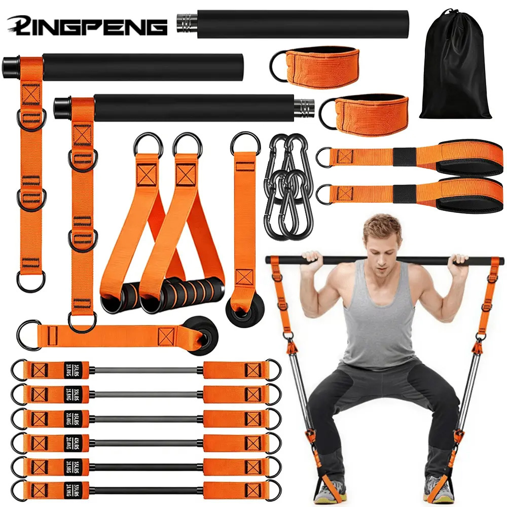 Direnç Bandı Ev Pilates Seti,  - Pilates Bar Kit With Resistance Bands incelemesi ve fiyatı