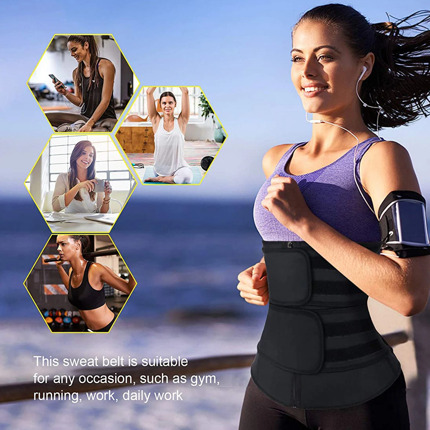 Neopren Bel Eğitmen Egzersiz G - Sweat Waist Trainer Belt Neoprene incelemesi ve fiyatı