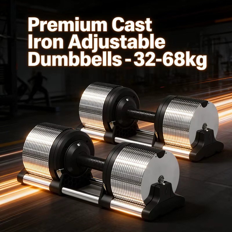 Hızlı Çıkartılabilir 32kg 70lb - Adjustable Dumbbell Pair 40Kg incelemesi ve fiyatı