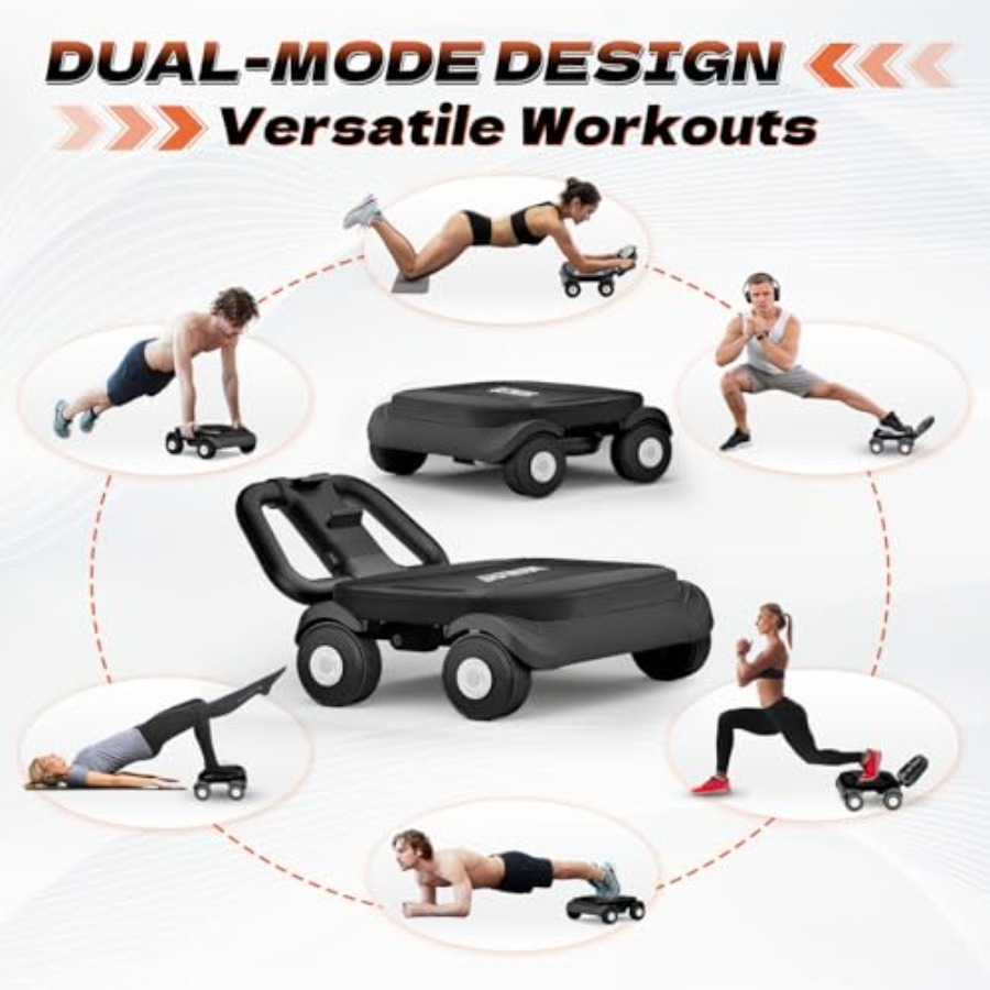 Evde spor salonu kullanımı içi - Ab Roller Wheel With Elbow Support incelemesi ve fiyatı